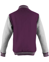 Just Hoods By AWDis Men's 80/20 Heavyweight Letterman Jacket Just Hoods By AWDis