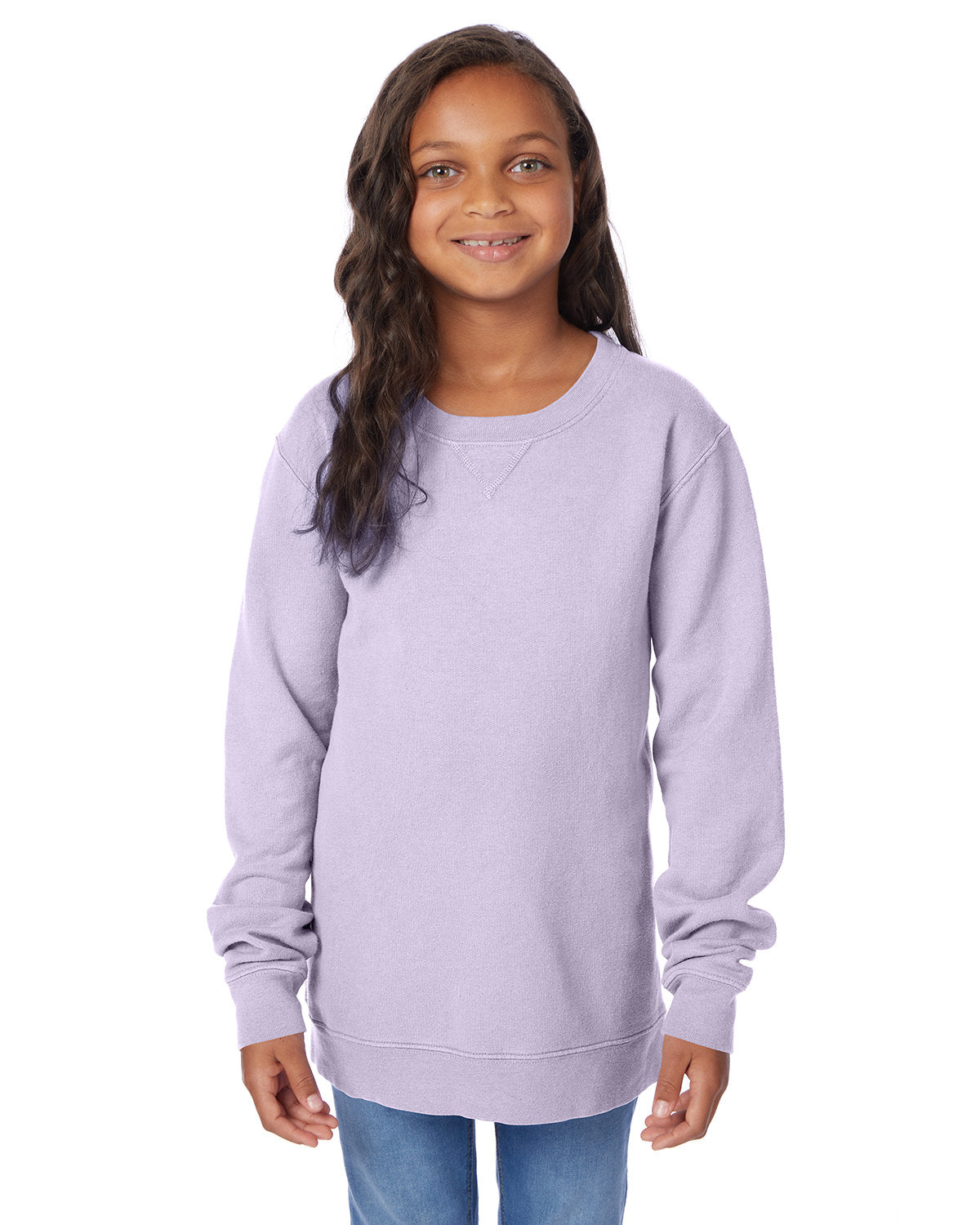 ComfortWash by Hanes Youth Fleece Sweatshirt Youth Apparel Sweatshirts & Fleece