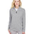 Devon & Jones CrownLux Performance™ Ladies' Clubhouse Micro-Stripe Quarter-Zip Devon & Jones