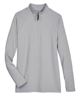 Devon & Jones CrownLux Performance™ Ladies' Clubhouse Micro-Stripe Quarter-Zip Devon & Jones
