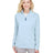 Devon & Jones CrownLux Performance™ Ladies' Clubhouse Micro-Stripe Quarter-Zip Devon & Jones