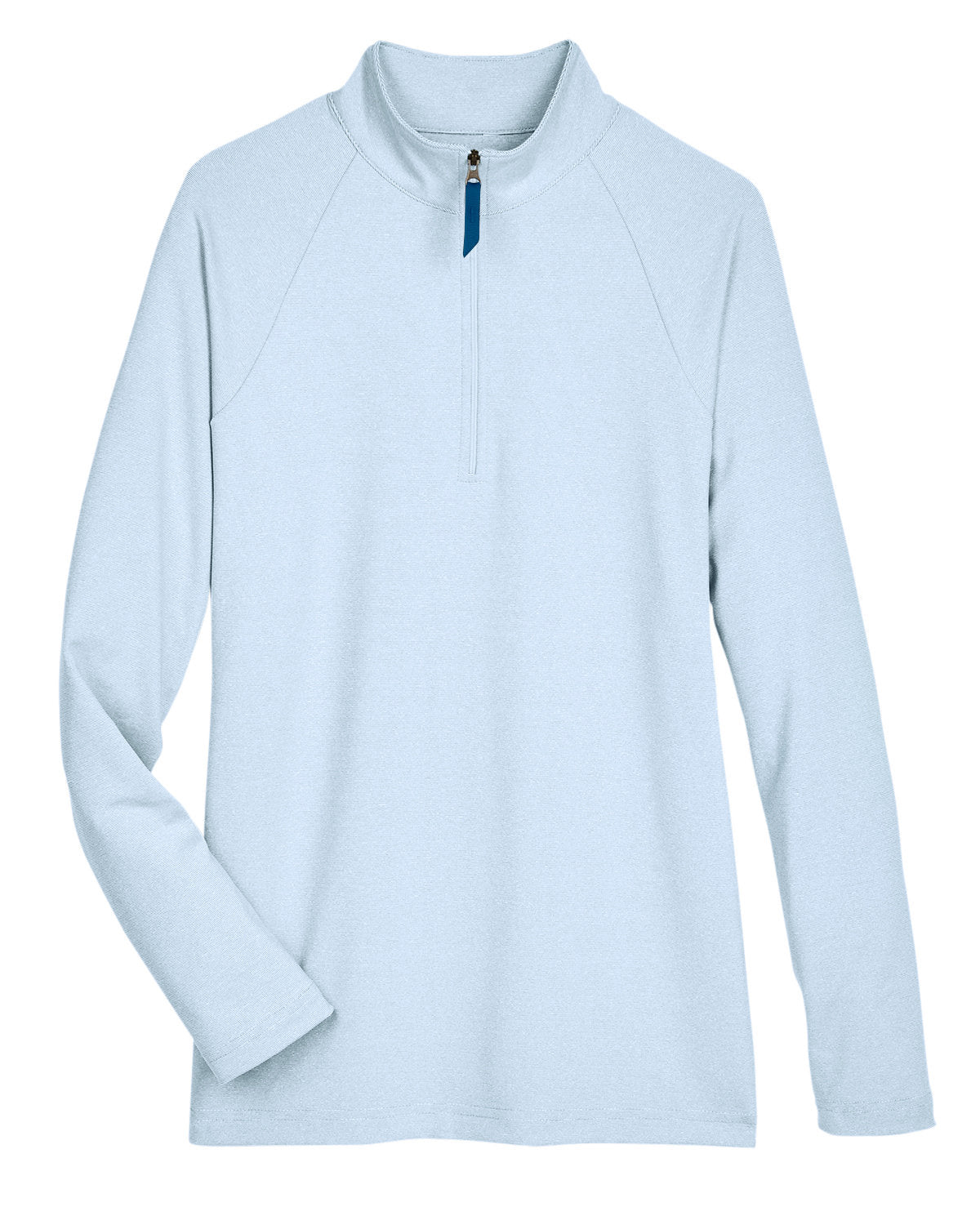 Devon & Jones CrownLux Performance™ Ladies' Clubhouse Micro-Stripe Quarter-Zip Devon & Jones