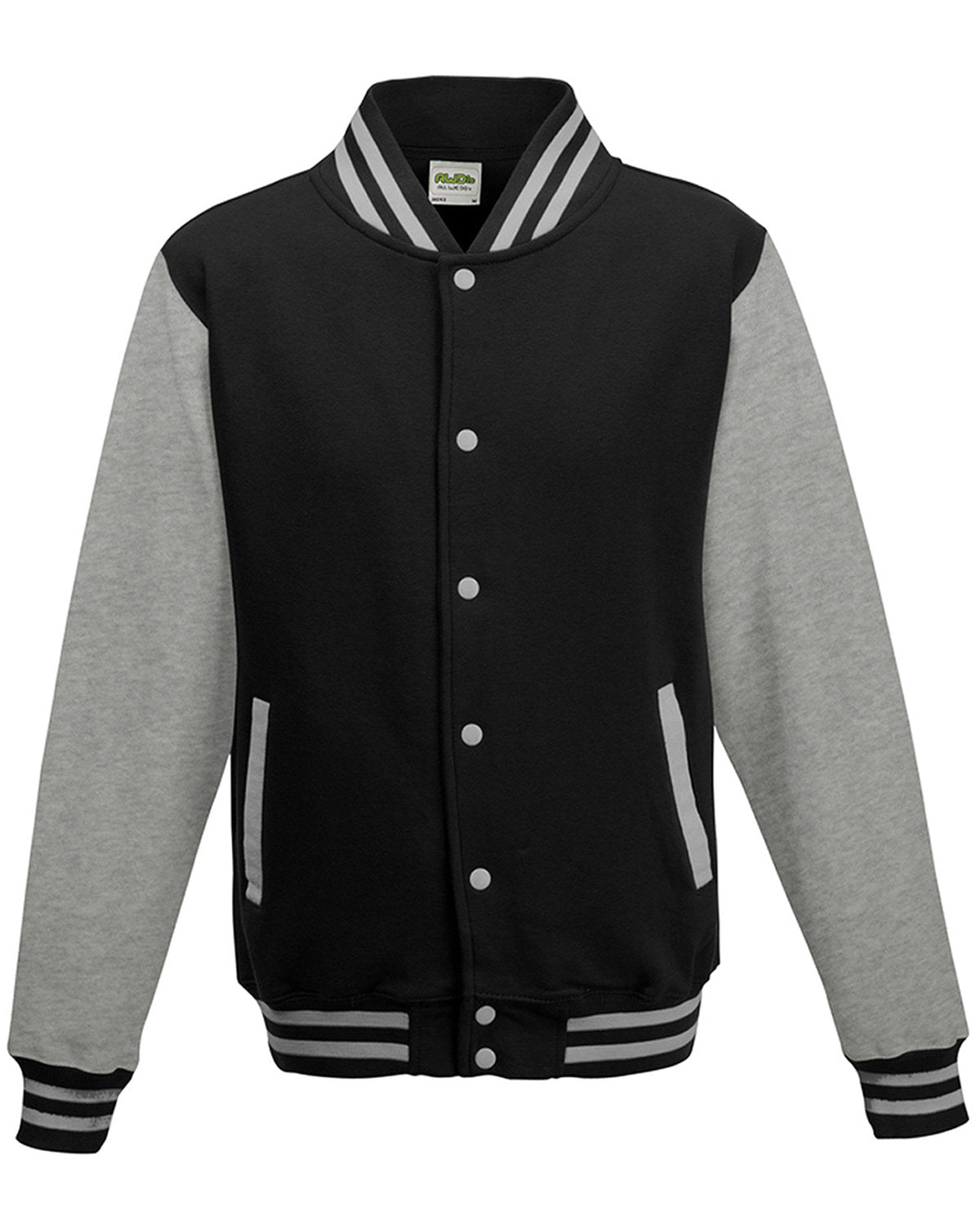Just Hoods By AWDis Men's 80/20 Heavyweight Letterman Jacket Just Hoods By AWDis