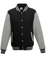 Just Hoods By AWDis Men's 80/20 Heavyweight Letterman Jacket Just Hoods By AWDis