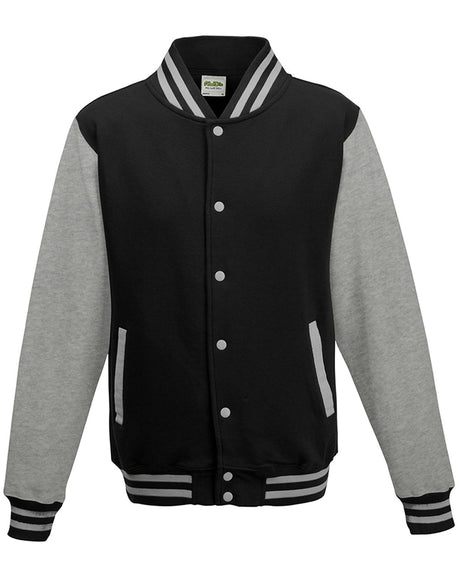 Just Hoods By AWDis Men's 80/20 Heavyweight Letterman Jacket Just Hoods By AWDis