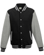 Just Hoods By AWDis Men's 80/20 Heavyweight Letterman Jacket Just Hoods By AWDis