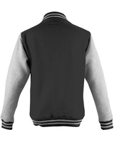 Just Hoods By AWDis Men's 80/20 Heavyweight Letterman Jacket Just Hoods By AWDis