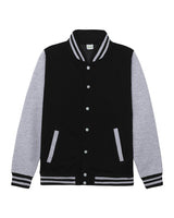 Just Hoods By AWDis Men's 80/20 Heavyweight Letterman Jacket Just Hoods By AWDis