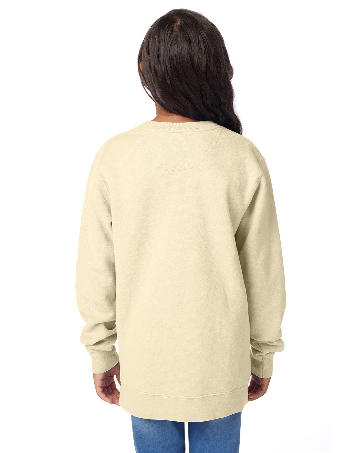 ComfortWash by Hanes Youth Fleece Sweatshirt Youth Apparel Sweatshirts & Fleece