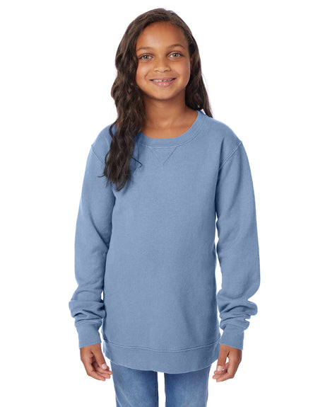 ComfortWash by Hanes Youth Fleece Sweatshirt Youth Apparel Sweatshirts & Fleece