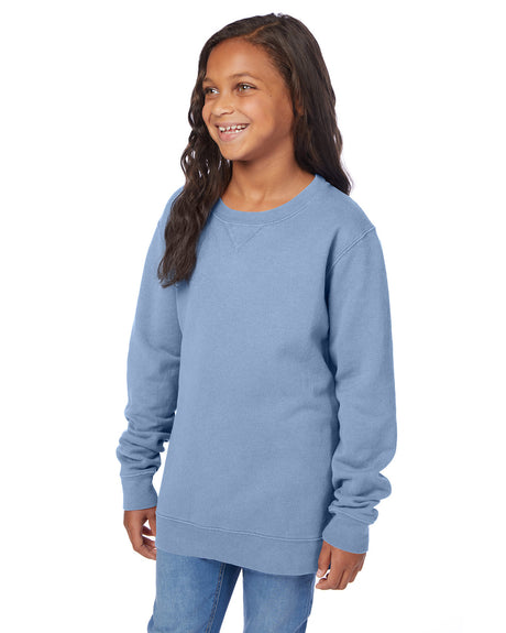 ComfortWash by Hanes Youth Fleece Sweatshirt Youth Apparel Sweatshirts & Fleece