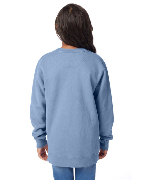 ComfortWash by Hanes Youth Fleece Sweatshirt Youth Apparel Sweatshirts & Fleece