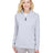 Devon & Jones CrownLux Performance™ Ladies' Clubhouse Micro-Stripe Quarter-Zip Devon & Jones