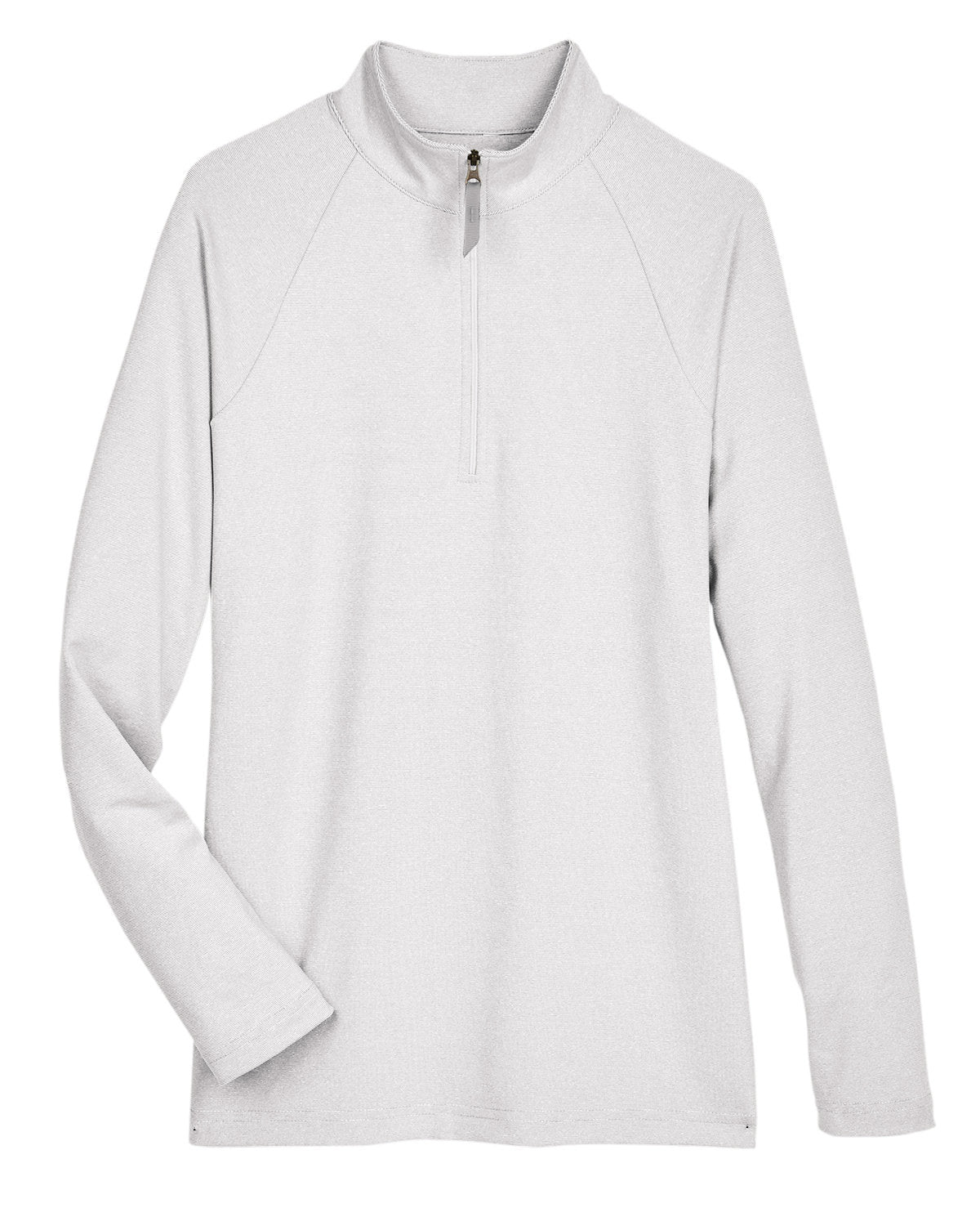 Devon & Jones CrownLux Performance™ Ladies' Clubhouse Micro-Stripe Quarter-Zip Devon & Jones