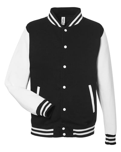 AWDis Men's 80/20 Heavyweight Letterman Jacket