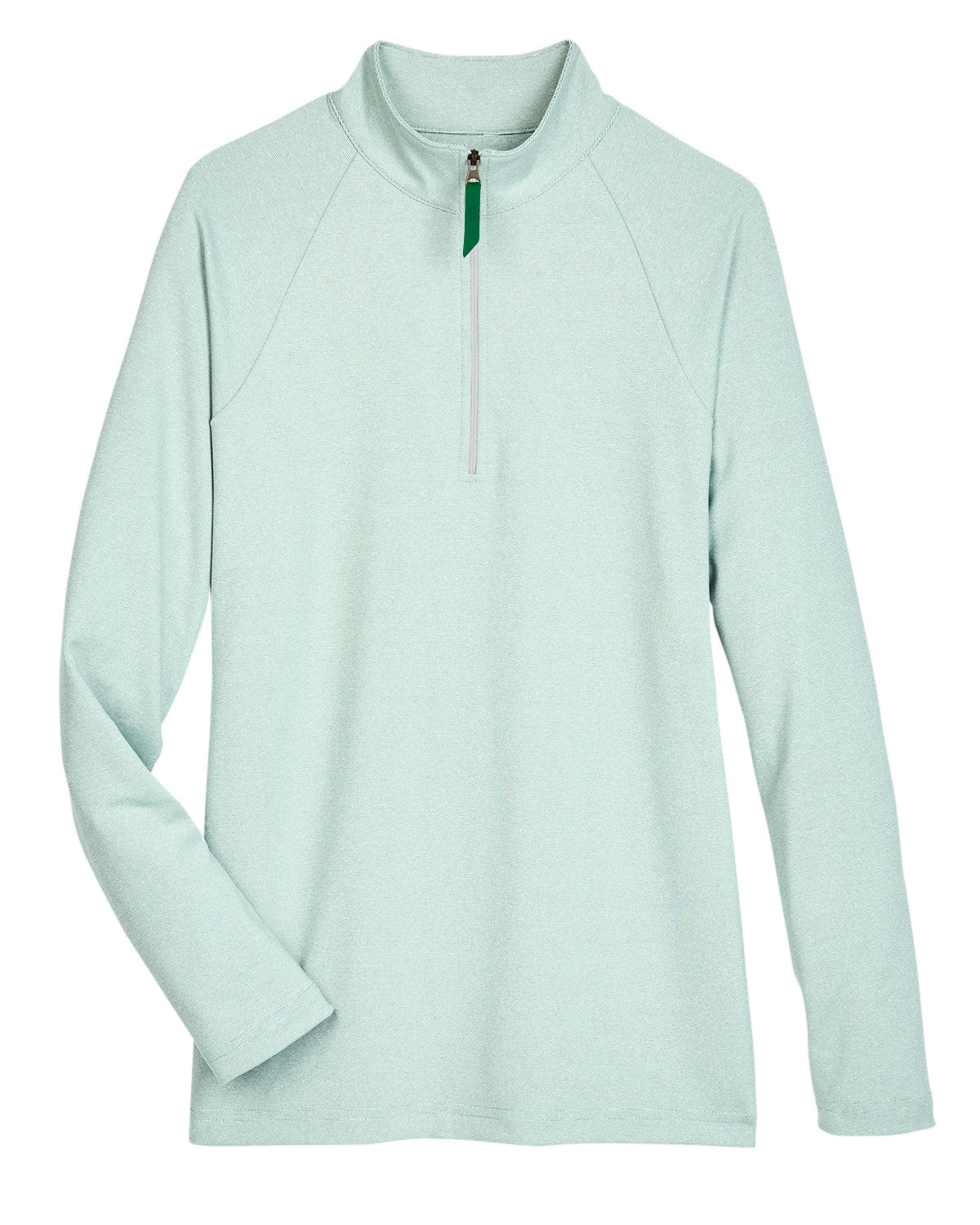 Devon & Jones CrownLux Performance™ Ladies' Clubhouse Micro-Stripe Quarter-Zip Devon & Jones