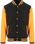 Just Hoods By AWDis Men's 80/20 Heavyweight Letterman Jacket Just Hoods By AWDis