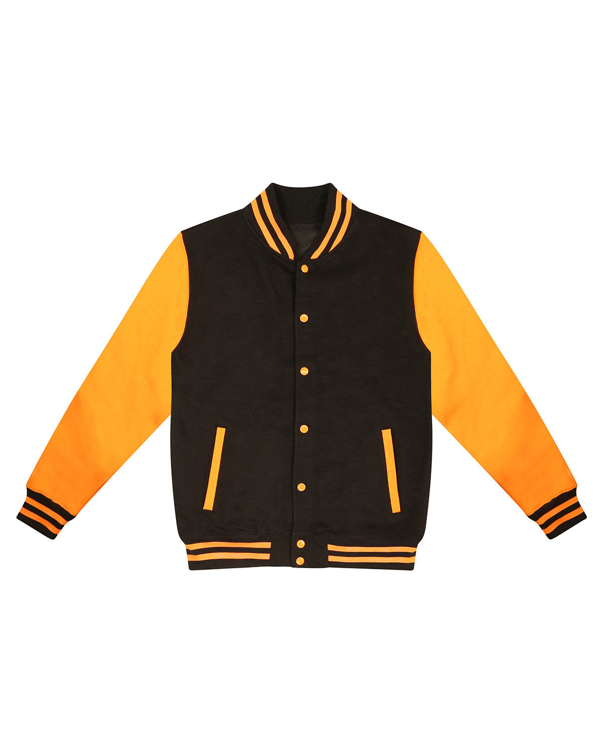 Just Hoods By AWDis Men's 80/20 Heavyweight Letterman Jacket Just Hoods By AWDis