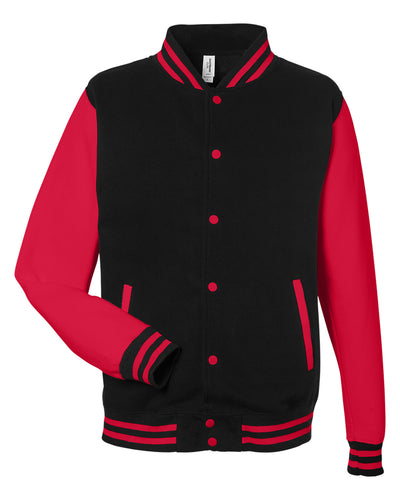 AWDis Men's 80/20 Heavyweight Letterman Jacket