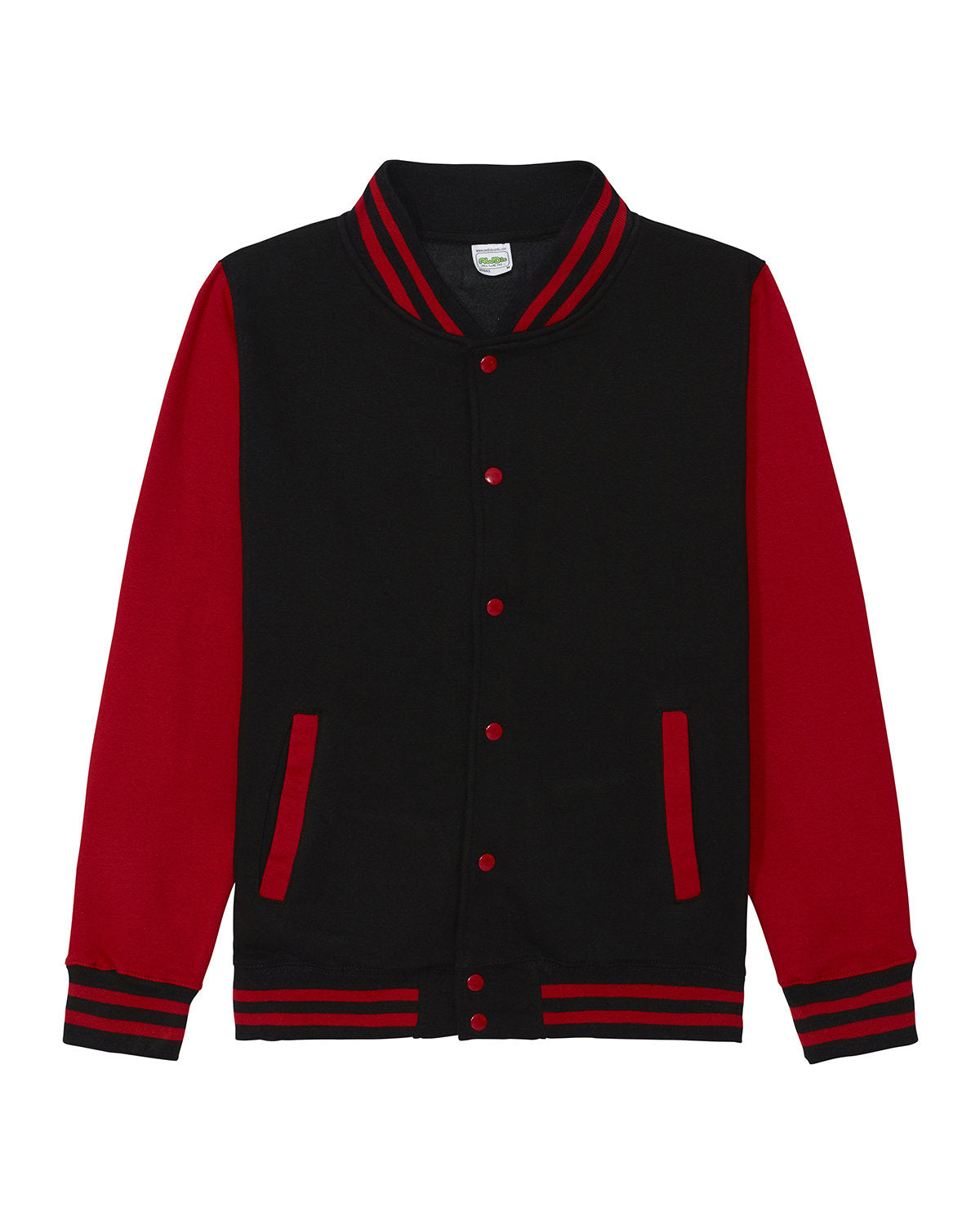 Just Hoods By AWDis Men's 80/20 Heavyweight Letterman Jacket Just Hoods By AWDis