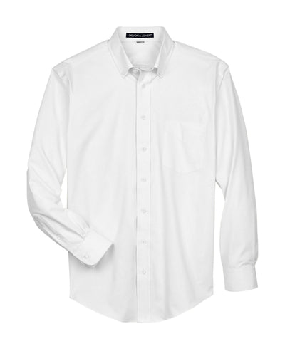 Devon & Jones Men's Crown Woven Collection™ Solid Oxford