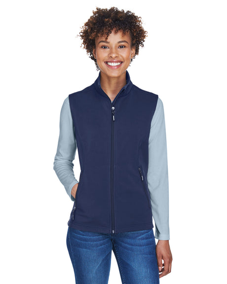 CORE365 Ladies' Cruise Two-Layer Fleece Bonded Soft Shell Vest CORE365