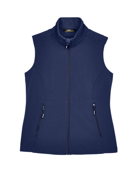 CORE365 Ladies' Cruise Two-Layer Fleece Bonded Soft Shell Vest CORE365