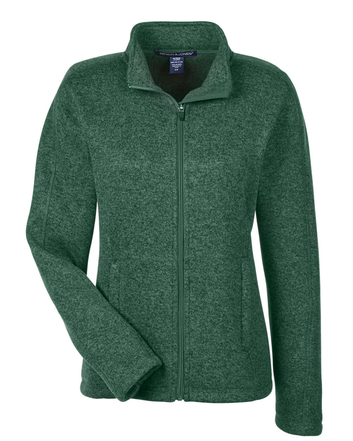 Devon & Jones Ladies' Bristol Full-Zip Sweater Fleece Jacket Devon & Jones