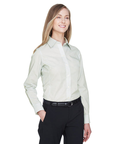 Devon & Jones Ladies' Crown Woven Collection™ Micro Tattersall