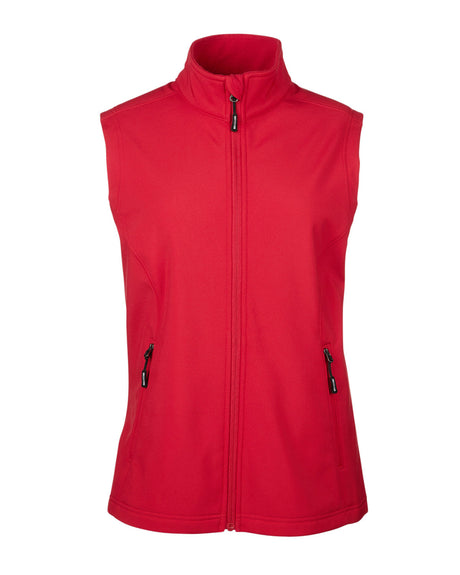 CORE365 Ladies' Cruise Two-Layer Fleece Bonded Soft Shell Vest CORE365