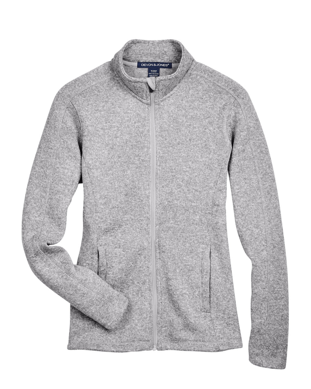Devon & Jones Ladies' Bristol Full-Zip Sweater Fleece Jacket Devon & Jones