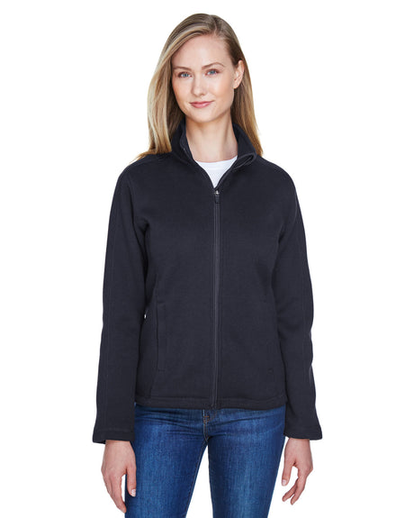 Devon & Jones Ladies' Bristol Full-Zip Sweater Fleece Jacket Devon & Jones