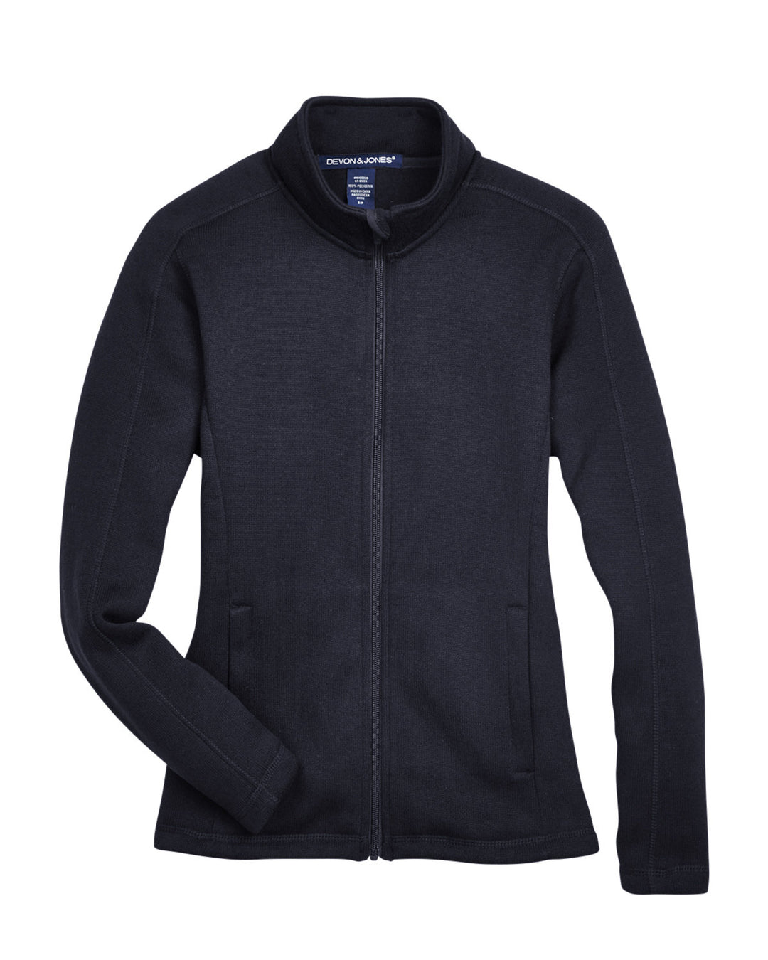 Devon & Jones Ladies' Bristol Full-Zip Sweater Fleece Jacket Devon & Jones