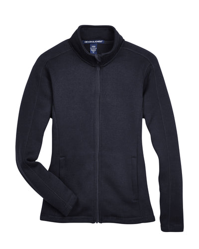 Devon & Jones Ladies' Bristol Full-Zip Sweater Fleece Jacket
