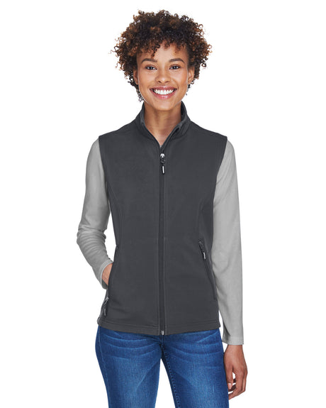 CORE365 Ladies' Cruise Two-Layer Fleece Bonded Soft Shell Vest CORE365