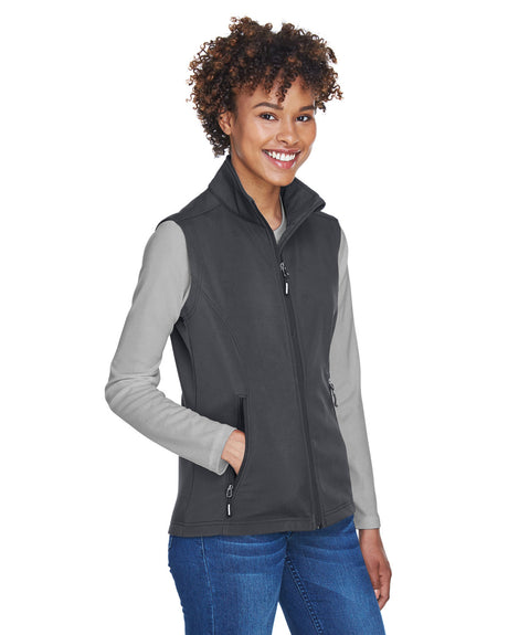 CORE365 Ladies' Cruise Two-Layer Fleece Bonded Soft Shell Vest CORE365