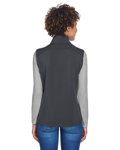 CORE365 Ladies' Cruise Two-Layer Fleece Bonded Soft Shell Vest CORE365