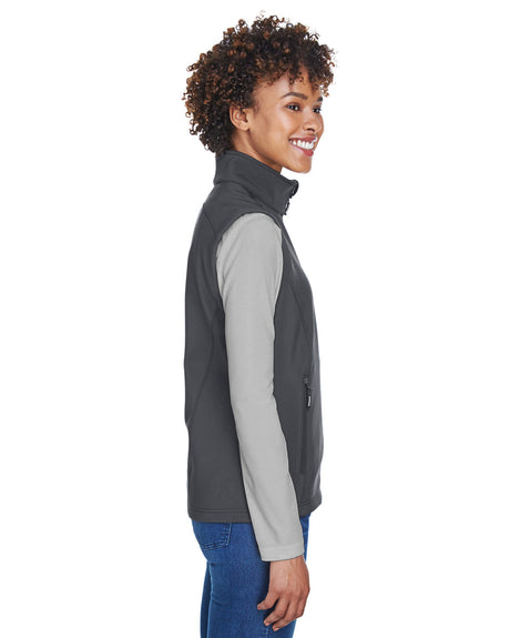 CORE365 Ladies' Cruise Two-Layer Fleece Bonded Soft Shell Vest CORE365