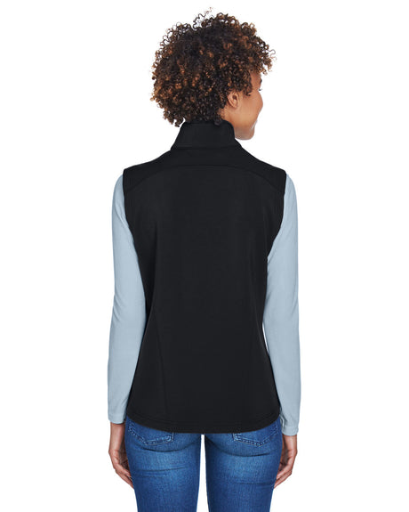 CORE365 Ladies' Cruise Two-Layer Fleece Bonded Soft Shell Vest CORE365
