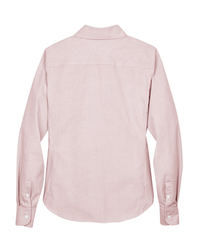 Devon & Jones Ladies' Crown Woven Collection™ Micro Tattersall