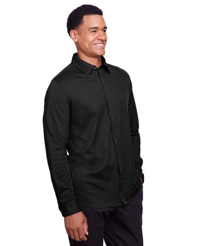 Devon & Jones Men's CrownLux Performance™ Plaited Button-Down Shirt