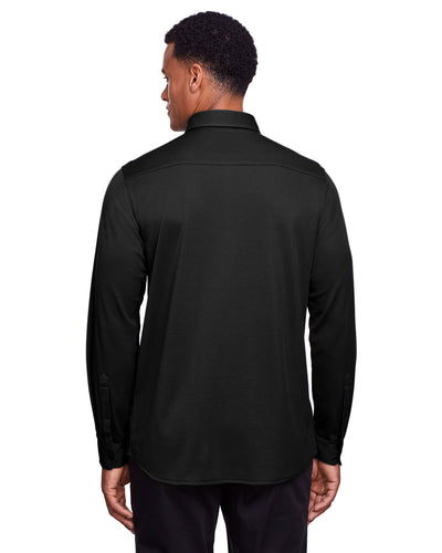 Devon & Jones Men's CrownLux Performance™ Plaited Button-Down Shirt
