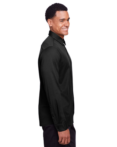 Devon & Jones Men's CrownLux Performance™ Plaited Button-Down Shirt