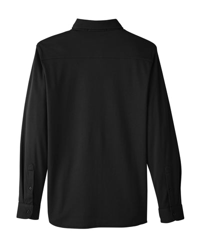 Devon & Jones Men's CrownLux Performance™ Plaited Button-Down Shirt