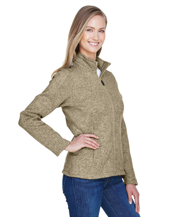 Devon & Jones Ladies' Bristol Full-Zip Sweater Fleece Jacket Devon & Jones