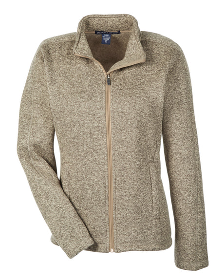 Devon & Jones Ladies' Bristol Full-Zip Sweater Fleece Jacket Devon & Jones