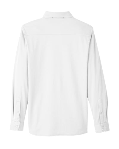 Devon & Jones Men's CrownLux Performance™ Plaited Button-Down Shirt