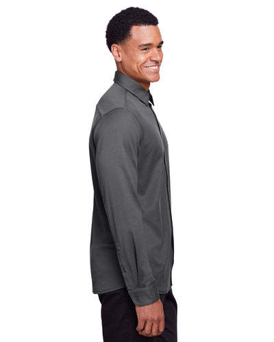 Devon & Jones Men's CrownLux Performance™ Plaited Button-Down Shirt
