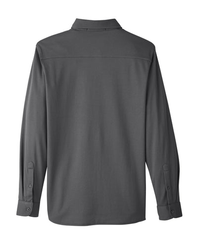 Devon & Jones Men's CrownLux Performance™ Plaited Button-Down Shirt