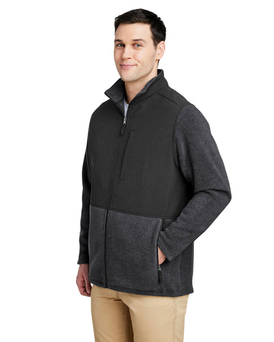 CORE365 Men's Journey Summit Hybrid Full-Zip